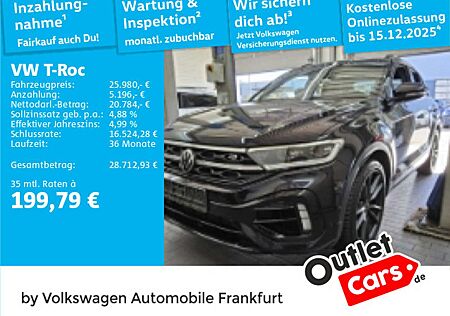 VW T-Roc Volkswagen 2.0 TSI DSG 4Motion R Navi IQ.Light DAB+ F