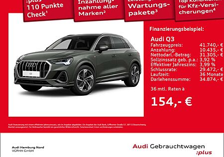 Audi Q3 35 TFSI S line S tronic Nav AHK Cam ACC Sound