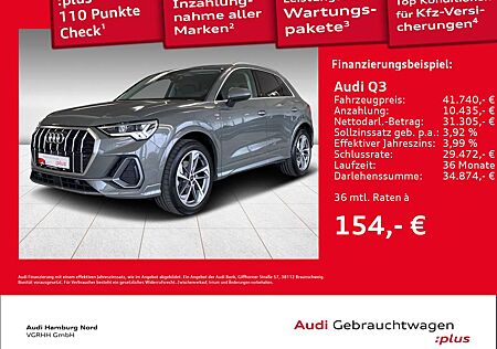 Audi Q3 35 TFSI S line S tronic Nav AHK Cam ACC Sound