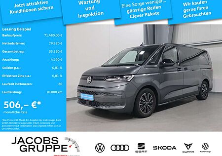 VW T7 Multivan Volkswagen 1,5 l 130 kW eHybrid 4MOTION 4MOTION 6-Gang-DSG Radst. 31