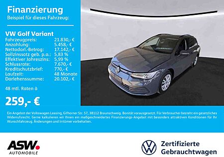 VW Golf Variant Volkswagen Life 2.0TDI DSG LED Nav PDC ACC SHZ