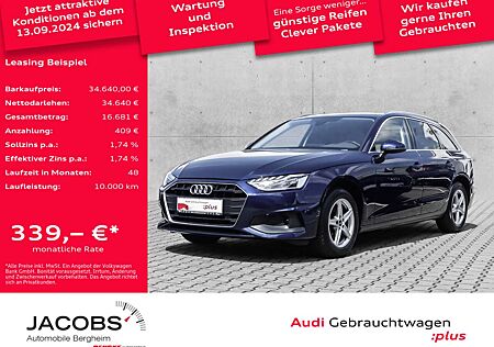 Audi A4 Avant 35 TDI Navi,LED,Standh.,Sitzh.,virtu