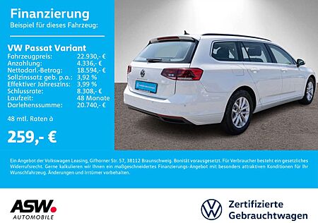 VW Passat Variant Volkswagen Business 2.0 TDI DSG LED Pano AHK