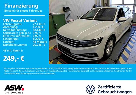 VW Passat Variant Volkswagen Business 2.0 TDI DSG LED Pano AHK