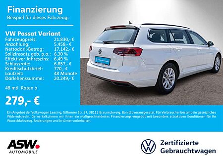 VW Passat Variant Volkswagen Business 2.0 TDI DSG LED Pano AHK