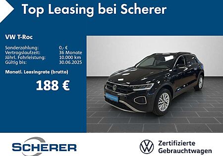 VW T-Roc Volkswagen 1.0 TSI Life NAVI APP SHZ Ganzjahresreifen