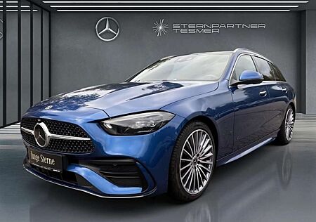 Mercedes-Benz C 220 d T AMG+VOLLLEDER+PANO+StHz.+AHK+HUD+KAMER