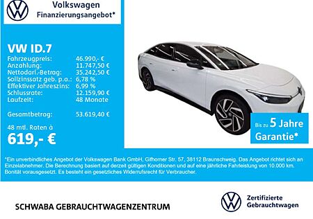 VW ID.7 Volkswagen Pro 8-fach *Wärmep.*ACC*AHK*MATRIX*HdUp*20*
