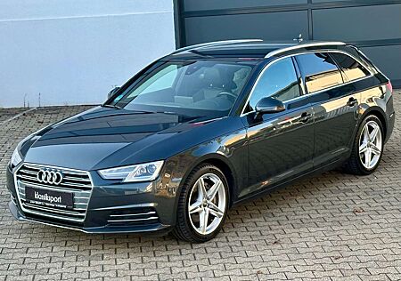 Audi A4 sport 3 x S-Line DSG MwSt AHK 8-fach bereift