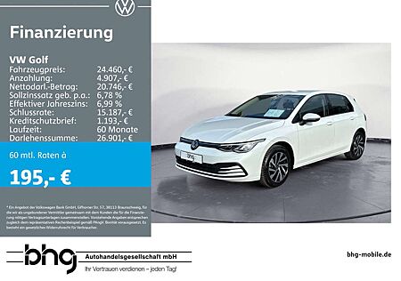 VW Golf Volkswagen 1.0 TSI Life PDC STANDHEIZUNG DAB SHZ NAVI