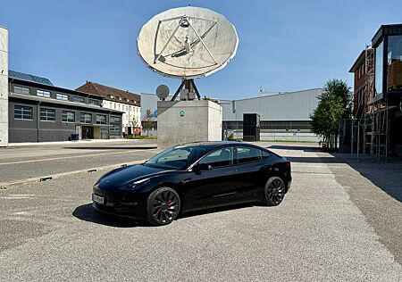 Tesla Model 3 Performance - Dualmotor - USS- TOP - Black