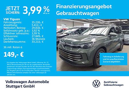 VW Tiguan Volkswagen 1.5 TSI Elegance DSG Navi AHK Kamera