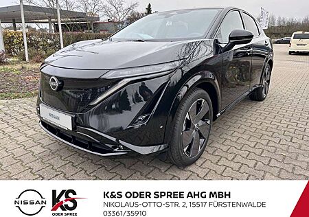 Nissan Ariya Evolve+ e-4ORCE 394PS 87kWh Pack Nappa-Blau