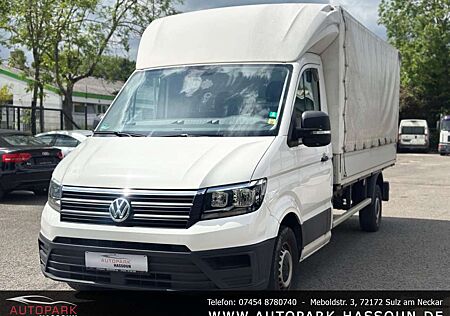 VW Crafter Volkswagen Pritsche/Plane 35 lang RWD TÜV 10/25 Klima 3-Sitz.