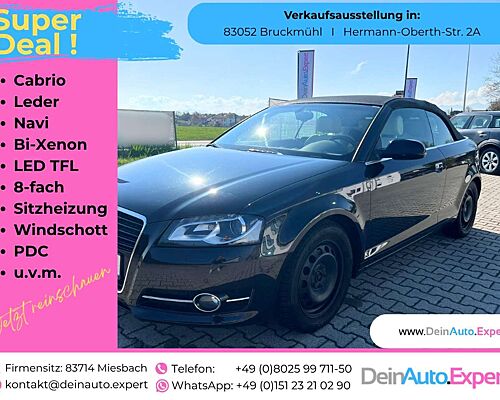 Audi A3 Cabrio 1.8 TFSI DSG Ambition *Xenon*NAVI*SHZG*uvm