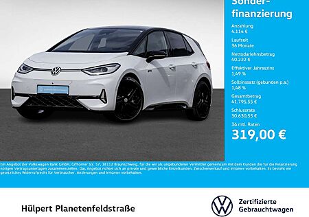 VW ID.3 Volkswagen GTX WÄRMEPUMPE 360°CAM ACC LM20 NAVI