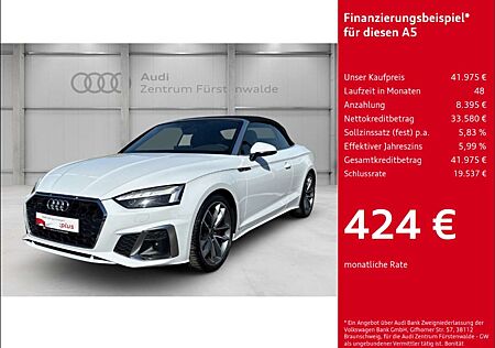Audi A5 Cabriolet 45 TFSI quattro S tronic S line El. Verd