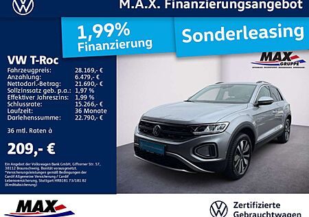 VW T-Roc Volkswagen 1.5 TSI DSG MOVE +LED+NAVI+KAMERA+ALU 17"+