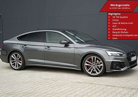 Audi A5 50 TDI QUATTRO S-LINE B&O LASER STANDH. GARANTIE