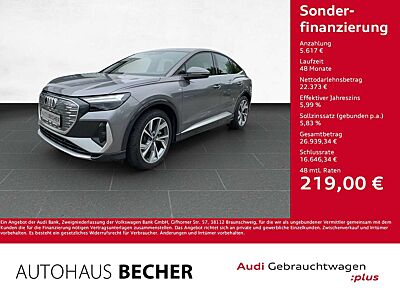 Audi Q4 e-tron Sprtb 35 S line /Navi/Sitzhz/Rückfahrk