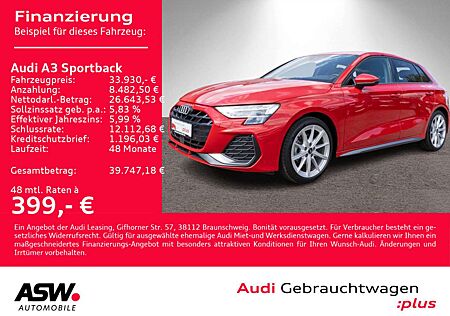Audi A3 S line 35TFSI Navi LED RFK ACC VC