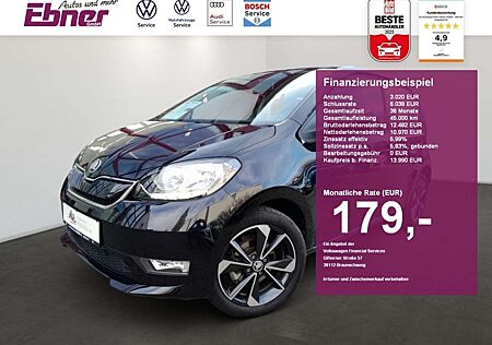 Skoda Citigo E- STYLE CCS+SITZHZG+PDC+NAVI-VB+16 ALU!