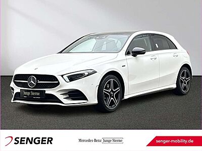 Mercedes-Benz A 250 e AMG Night Panorama Totwinkel Ambiente