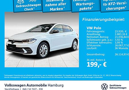 VW Polo Volkswagen 1.0 TSI Style DSG Navi Pano Kamera CarPlay