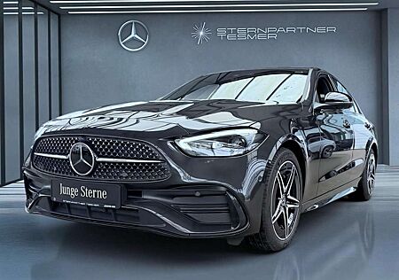 Mercedes-Benz C 300 e AMG, Night, Leder braun, SHD, DISTR,360°