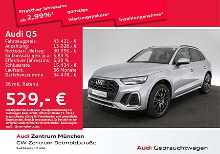 Audi Q5 50 TFSI e qu. 2x S line Pano/Matrix/AHK