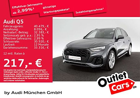 Audi Q5 55 TFSI e qu. S tronic S line LuftFed/AHK/HuD