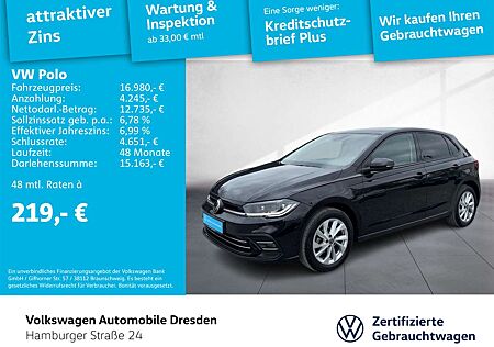 VW Polo Volkswagen Style 1.0 TSI IQ.LIGHT AHZV STANDHZG APP
