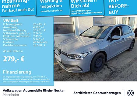 VW Golf Volkswagen VIII 2.0 TDI Active LED PDC Lane-Assist uvm