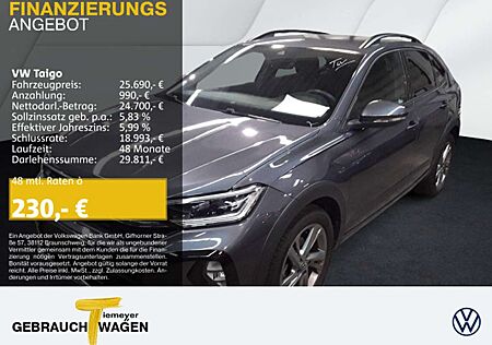 VW Taigo Volkswagen 1.5 TSI DSG R-LINE NAVI LED KAMERA SITZHZG