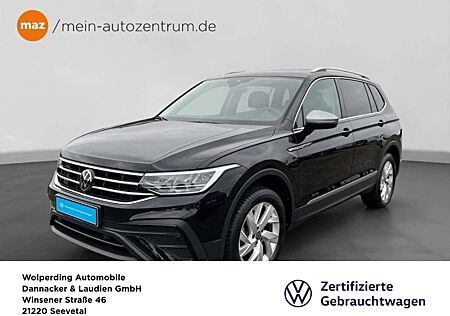 VW Tiguan Allspace Volkswagen 2.0 TDI Life Alu LED AHK 7-Sitze Navi ACC Kamera S