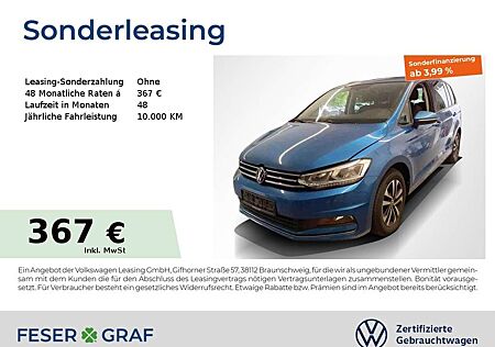 VW Touran Volkswagen United 1.5 TSI Navi AHK LED LM SiHz