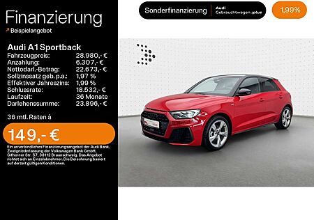 Audi A1 30 TFSI 2x S line edition S tro*Son