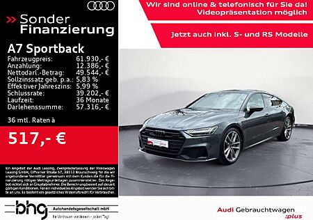 Audi A7 50 TFSIe quattro S-line Matrix/B&O/