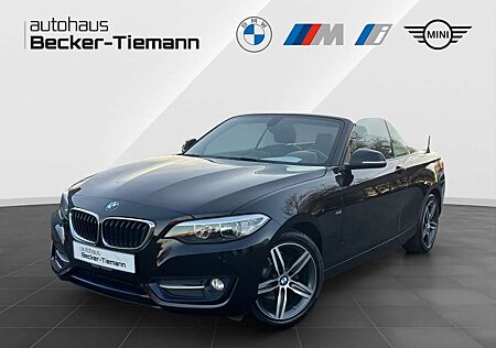 BMW 218 i Cabrio Sport Line | Automatik | Lichtpaket | Sit