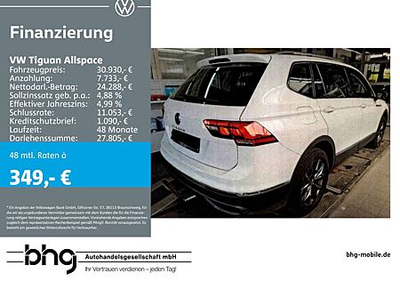 VW Tiguan Allspace Volkswagen 1.5 TSI OPF Life