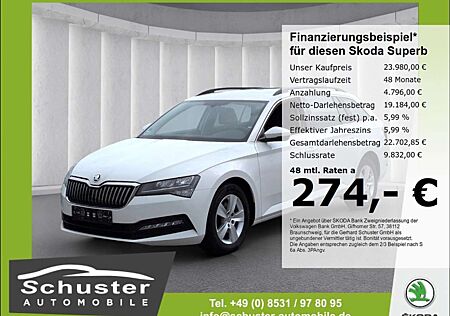 Skoda Superb Combi 4x4 TDI*190PS DSG LED Tempo SHZ PDC