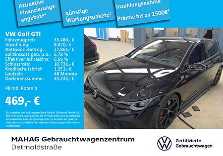 VW Golf GTI Volkswagen Golf VIII GTI Clubsport 2.0 TSI BlackStyle Navi