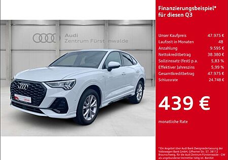 Audi Q3 Sportback 45 TFSI quattro S tronic S line Navi Dig
