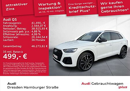 Audi Q5 40 TDI S line quattro Matrix Navi Pano AHZV
