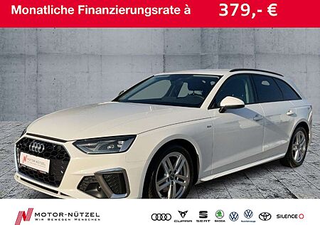 Audi A4 40 TDI QU S-TR S-LINE NAVI+RFK+ACC+18"