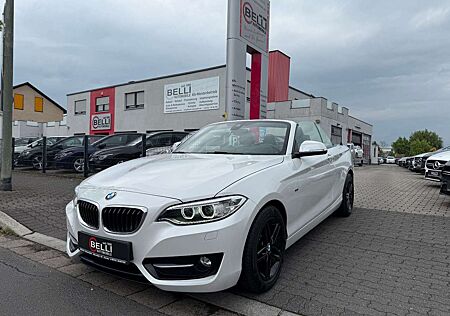BMW 220 i Cabrio Sport Line Navi LED FINANZIERUNG