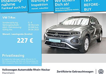 VW T-Roc Volkswagen 1.5 TSI Style DSG AHK Navi LED uvm