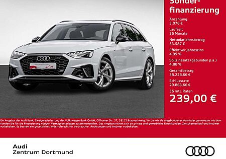 Audi A4 Avant 40 S LINE BLACKPAK CAM ACC LM18 EKLAPPE