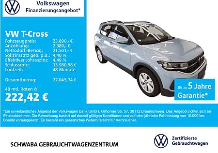 VW T-Cross Volkswagen Life 1.0 TSI DSG LED*VIRTUAL*NAV*ACC*16"