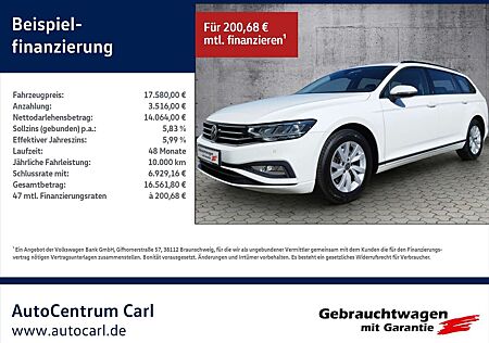 VW Passat Variant Volkswagen 2.0 TDI DSG AHK/L+S/3-Zonen/SHZ KLIMA LED ALU